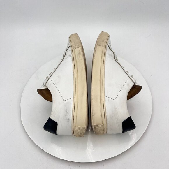 Woman By Common Projects Achilles Women Size EU 38 US 8 White Leather Low Shoes - Picture 8 of 14